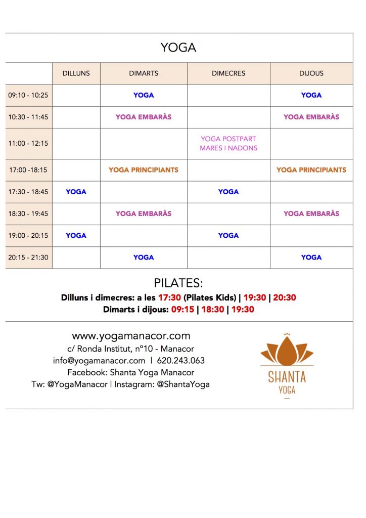 SCHEDULE SET-2015-horari