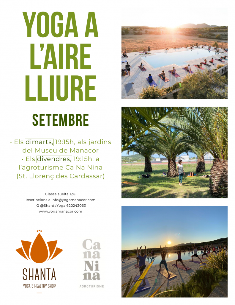 Yoga al aire libre Mallorca